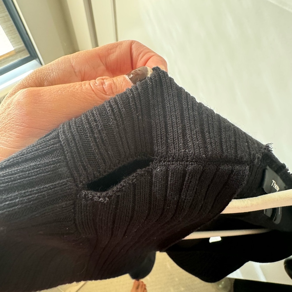 Theory Ribbed dress - Picture 2 of 2